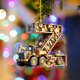 thumbnail image 5 of 26 Letters Building Vehicle Christmas Decorations Christmas Tree Pendants, 5 of 5