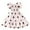 White, variant on Fozruso Toddler Girls Short Sleeve Prints Dress Dance Party Dresses Clothes Little Girls Fluffy Summer Dresses,Sizes 2-3 Years