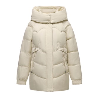 ＜6(ROKU)＞COTTON×ACETATE REVERSIBLE COAT Zpanxa Reversible Long Winter Coat for Women 100% Cotton Double