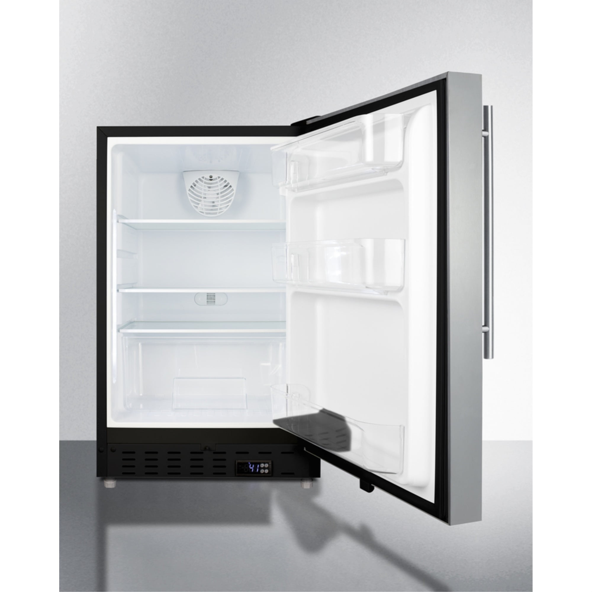 Summit ALR47BCSSHV 20 in. Built-In All-Refrigerator, Stainless Steel