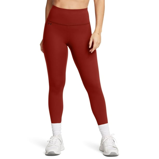 Leggins Under Armour Motion para mujer, color naranja tierra, talla M
