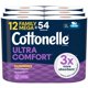 thumbnail image 1 of Papel Higiénico Cottonelle Ultra Comfort 12 Rollos Mega Suaves, 1 of 7