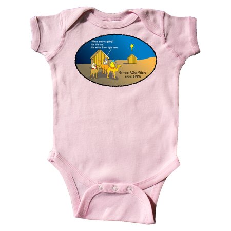 

Inktastic Wise Men Christmas GPS Gift Baby Boy or Baby Girl Bodysuit