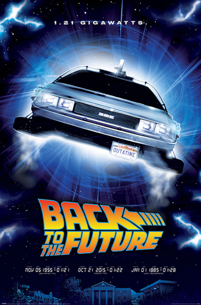 Back To The Future Gigawatts 24x36 Poster