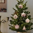 thumbnail image 5 of 60 Pieces Christmas Ornaments Set Shatterproof Christmas Balls Bulk for Xmas Tree Decorations, Holiday Party Wedding Home Festive Decorations, Assorted Shapes Painted Designs Hanging Pendants, 5 of 7