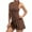 Brown, variant on FireFox Cute Golf Tennis Dress 2 in 1 Workout Athletic Dresses for Women with Shorts Outfits Summer Clothes-Dark Blue-L,Athletic Dresses for Women with Shorts,Plus Size Tennis Dress