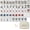 Wood Grain, variant on (Open Box) 160 Pcs American Mahjong Tile Set, 1.4" 4 Layer Acrylic Premium Mahjong(Wood Grain)