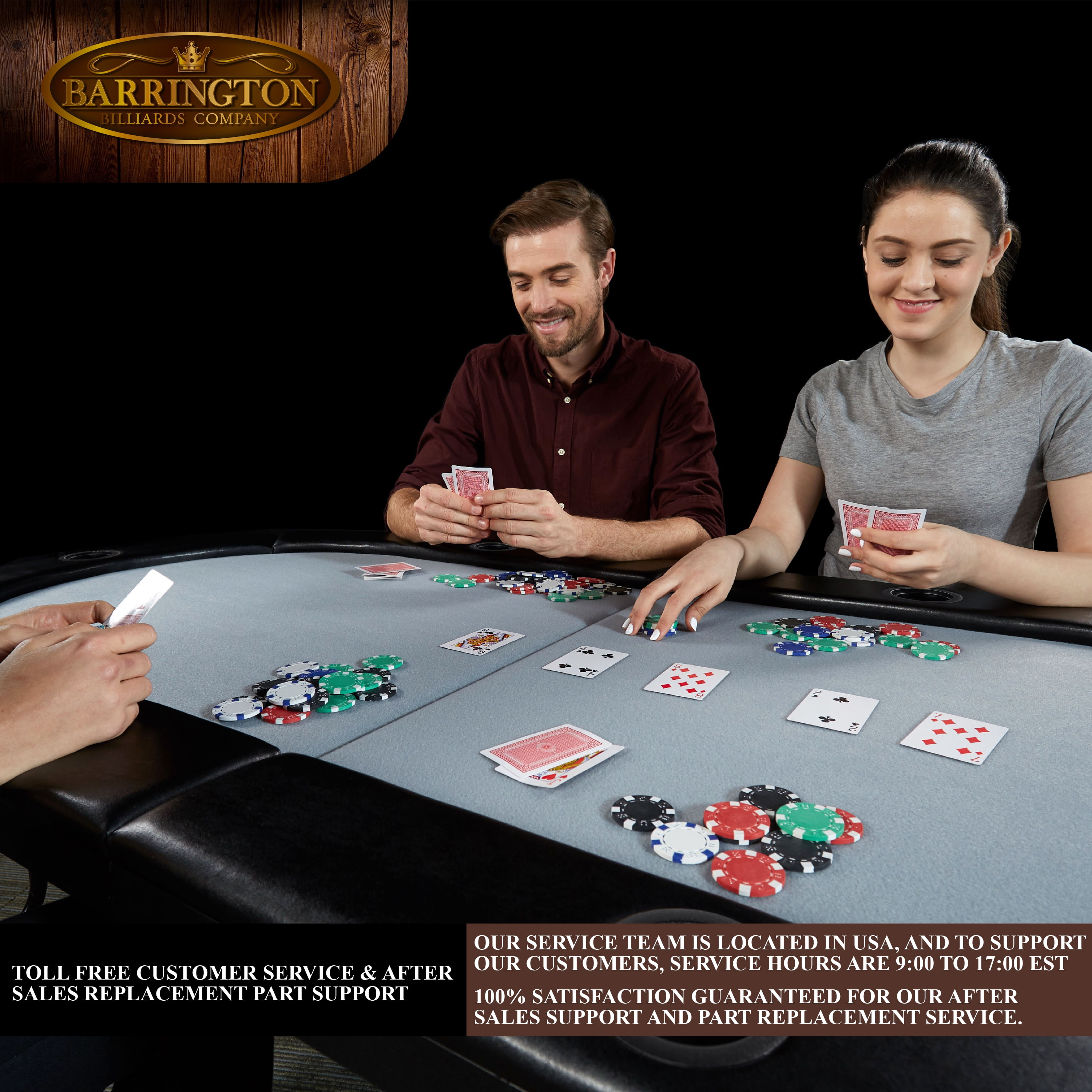 Grey Snow Poker