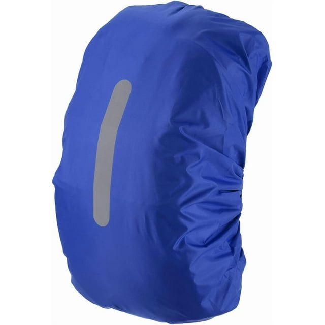 HUGFEGWE Housse de Sac à Dos Imperméable, Housse de Sac à Dos Antidérapante avec Sangle Réfléchissante Verticale pour Rester au Sec pour Randonnée, Camping, Chasse CA919-70136