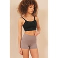thumbnail image 5 of ALAMAE Women's Naomi Brushed Nylon Training Short Gray Size Large, 5 of 6