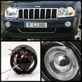thumbnail image 2 of AKKON - For 2005-2009 Jeep Grand Cherokee/Dakota/Durango/Commander Smoked LED Proejctor Driving Fog Light, 2 of 4