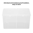 thumbnail image 4 of Nail Art Organizer Cotton Swabs Storage Box, Manicure Tool Cotton Pads Container, Cotton Pads Storage Box 2 Grids Cotton Pads Swabs Container, For Storing Cotton Pads For Nail, 4 of 8