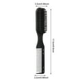 thumbnail image 3 of Hairdressing Striped Brush for Men, Beard Brush for Hair, Hair Styling Brush with Ergonomic Handle, Detangling and Defining Hairbrush for Oily Hair, Salon Dyeing and Broken Hair Tool, 3 of 7