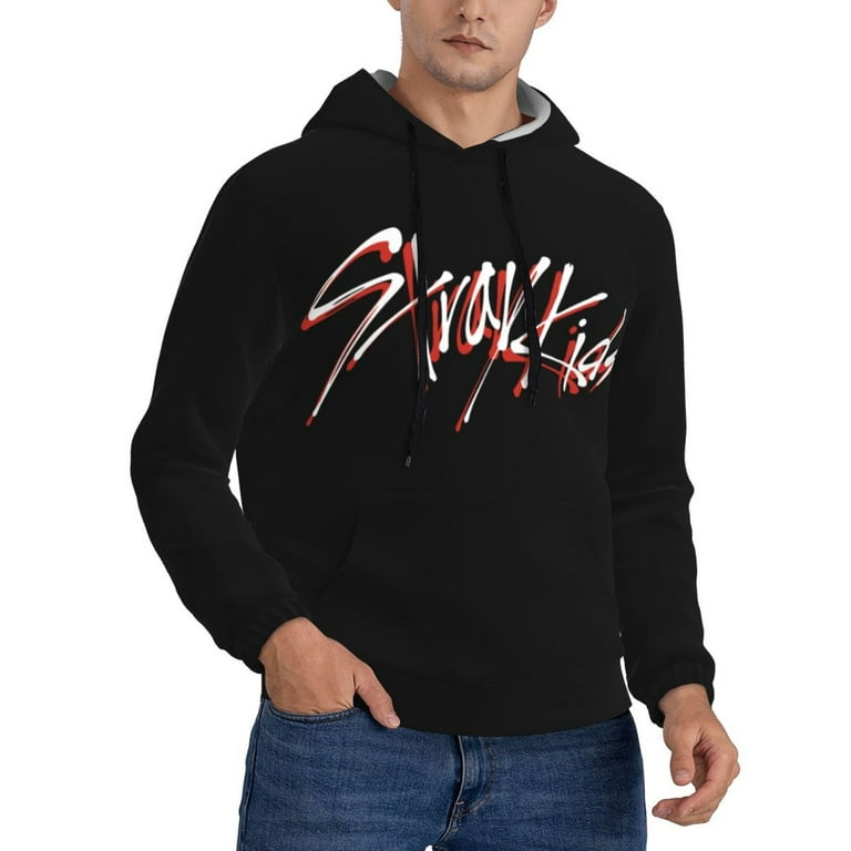 Stray Kids Bang Chan パーカー Unisex Adult Stray Kids Bang Chan Pullover Hoodie With