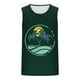 thumbnail image 4 of Mens Camisetas de Verano Casual sin Mangas de Impresión Suéter Cuello Redondo Deportes Superior, Poliéster, 4 of 4
