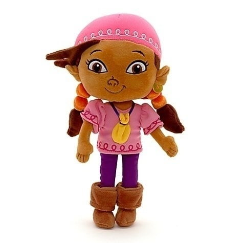 New Disney Store Exclusive Jake and the NeverLand Pirates Izzy Plush Doll 12" 