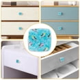 thumbnail image 5 of 4 Pieces Set Drawer Pulls Handle Square Wardrobe Cabinet Knobs with Stainless Steel Screws Furniture Kitchen Decor, 5 of 5