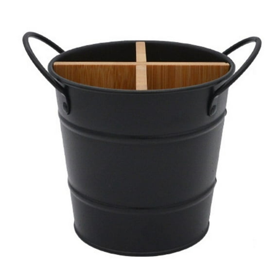 Clearance!Kitchen Utensil Holder Stainless Steel Standing Cutlery Storage Organizer Caddy Tableware Spoon Forks Drying Storage Box Utensil Holder for Countertop