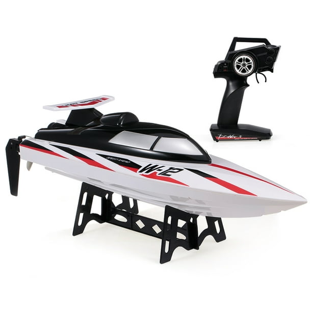 Wltoys Rc Boat 2 4g 35km H High Speed Rc Boat Capsize Protection Remote Control Toy Boats Rc Racing Boat Walmart Com Walmart Com