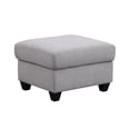 thumbnail image 4 of Six Seat Fabric Reversible Modular Sofa & Two Ottoman-Light Gray, 4 of 9