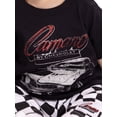 thumbnail image 3 of Chevy Camaro Baby Boys Graphic Tee and Checkered Print Pants Set, 2-Piece, Sizes 0/3M-24M, 3 of 7