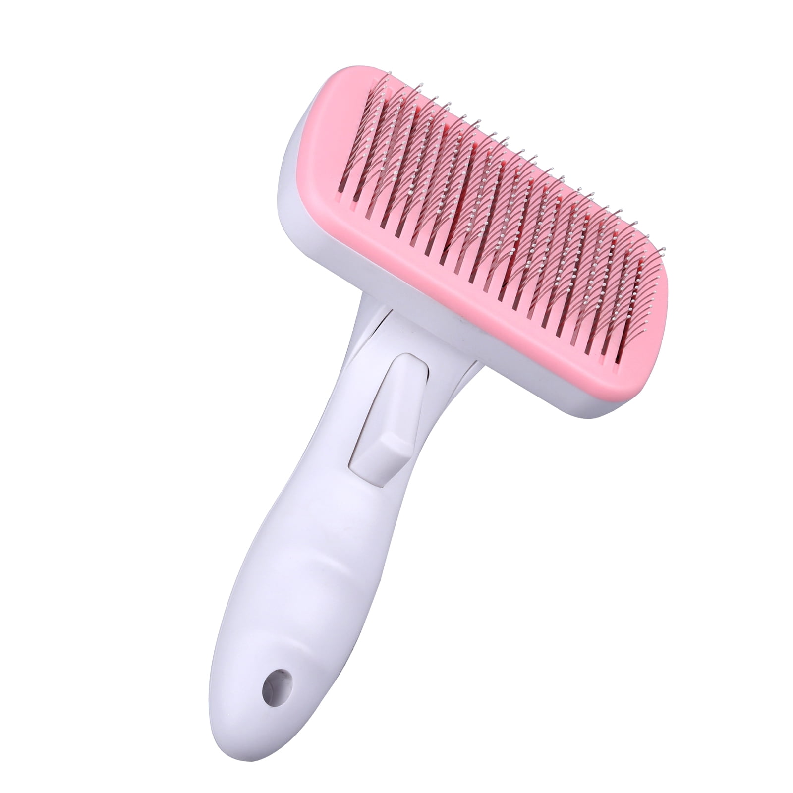Pet Supply Self Cleaning Dog Brush & Cat Brush Pet Grooming Brush and Comb Pet Hair Deshedding Brush Tool with Short Hair