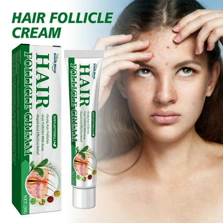 

Skin Care Hair Follicle Cream Skin Repair Head Acne Back Face Anti Itch Cream