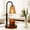 Amber, variant on Green Candle Warmer Lamp with 2 Bulbs for Jar Candles, Adjustable Height with Timer & Dimmer