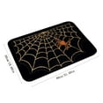 thumbnail image 4 of Wovilon Halloween Kitchen Mats, Halloween Kitchen Rugs and Mats Spooky Gothic Mat Non-Slip Tufted Mats for Front Door Bathroom Kitchen Room 2X2.6Ft, 4 of 5