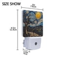 thumbnail image 4 of Yayeee LED Night Light for The Home Plug in With Light Sensors 2 Pack, Swirling Starry Sky, 4 of 6