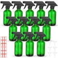 thumbnail image 1 of Botellas de aerosol Norme, 12 unidades, vidrio de 240 ml con embudos y etiquetas, 1 of 6