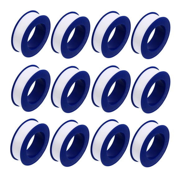 ETHZZLE 30Pcs Ptfe Thread Seal Tape Waterproof Patch Tape with Plastic Cover for Plumbing