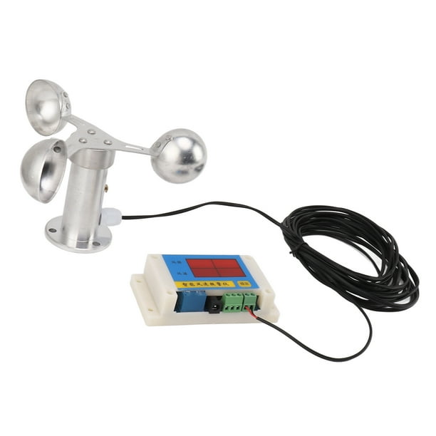 Tower Crane Anemometer, Memory Function Wind Speed Alarm Device 5V For