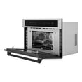 thumbnail image 3 of ZLINE Autograph Edition 30 1.6 cu ft. Built-in Convection Microwave Oven in Stainless Steel and Matte Black Accents, 3 of 5