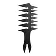 thumbnail image 1 of Retro Electroplated Gold Comb for Slick Back and Airplane Hairstyle Wide Toothed Comb for Styling., 1 of 1
