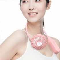 Hwkond Neck Fan Wrap-around Wrap-around Cervix Fan Port Portable USB Rechargeable Corporal Fan Desktop Handheld Silent Electric Fan For Desk Running Travel Sports Outdoor on Clearance