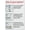 Warning Sign 4, variant on How To Give Epipen Reflective Aluminum Metal Signage - 8"x12", With Symbol, Weatherproof - Office, School, Clinic, Event Venue