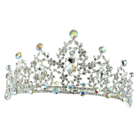 

Bridal Crown Jewelry Supplies for Wedding Party Delicate Headpiece Shinning for Rhinestone Diadem Women Birthday Crown