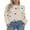 13 Beige, variant on Valentine Sweaters for Women Trendy Colorful Heart Sweaters Lightweight Crewneck Sweater Shermie