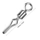 thumbnail image 5 of Giratorio de pesca de 100 piezas giratorio de pesca de acero inoxidable 10# para anzuelo casero plomo de cebo suave ANGGREK  Otros, 5 of 8