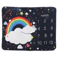 thumbnail image 2 of Accesorios de fotografía para bebés patrón de arco iris manta de hito mensual tela de fondo para fotografía de crecimiento del bebé tapete de juego para recién nacidos ANGGREK Otros, 2 of 8