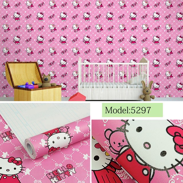 Fondo de pantalla 3d de hello kitty de alta calidad para niños