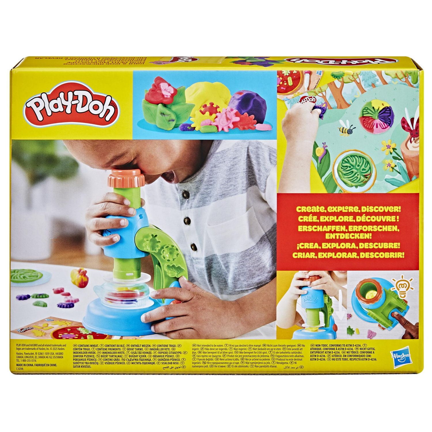 Play-Doh Mon petit microscope, coffret de pâte à modeler À partir de 3 ans