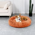 thumbnail image 7 of Home Soft Things Shaggy Pet Bed-Burnt Orange - 23" x 23" x 6", 7 of 7