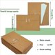 thumbnail image 4 of 120 Sobres de Papel Kraft con de Cordón, Bolsillos para Proyectos, Organizador de Documentos, 4,53 X 6,7 Pulgadas (Marrón), 4 of 5