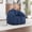 Dark Blue + Corduroy + Foam, variant on ZHICHUN Corduroy Armrest Bean Bag Chair with Foam Filler for Adults Teens, Pink