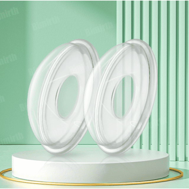 Recolector de leche materna Conchas para lactancia materna Recolector de leche materna Protectores de leche Conchas para pezones para lactancia materna, reutilizables y fáciles de colocar debajo de los sujetadores, paquete de 2 JM