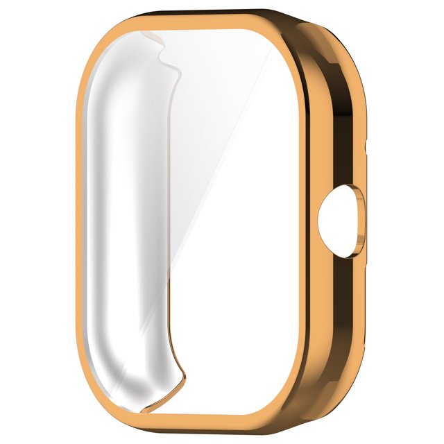 Pour Redmi Watch 4 Coque Souple TPU Protectrice Électroplaquée Rose Doré Redmi Watch 4