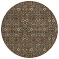 thumbnail image 2 of Addison Rugs Chantille Indoor/Outdoor Transitional Bohemian Chocolate Washable Round Rug, 8' x 8', 2 of 6
