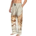 thumbnail image 6 of Salouo Sleeping Cat In Blanket Print Pajama Pants for Men, Lounge Pants Elastic Waistband Casual Men's sleepwear Loungewear Sleep Pajama Pant -XX-Large, 6 of 7